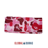 Foulard Bape Rosa | Durag Globale