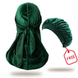 Durag Velour Vert + Bonnet Offert