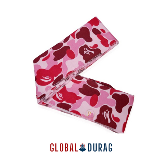 Foulard Bape Rose | Global Durag