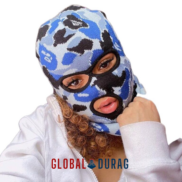 Blue Bape Balaclava | Global Durag